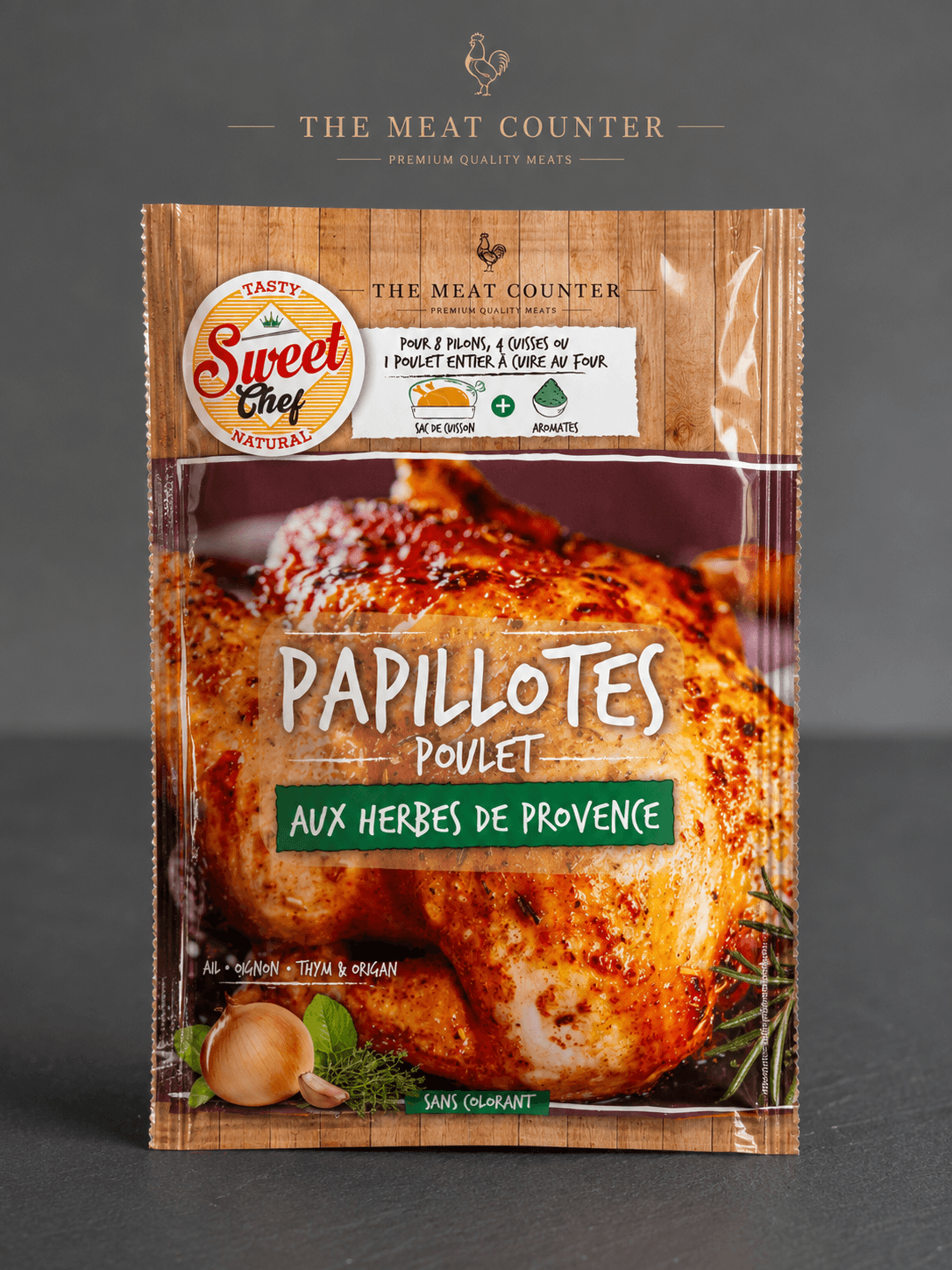 Papillote Herbes de Provence 34G avec sachet