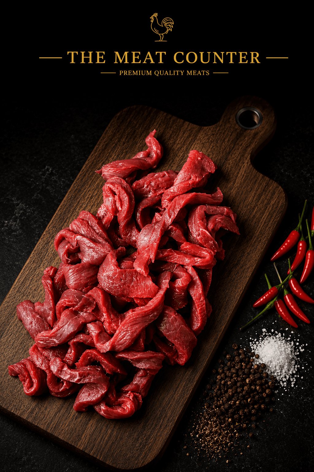 Australian Black Angus Beef Stir Fry / Stroganoff